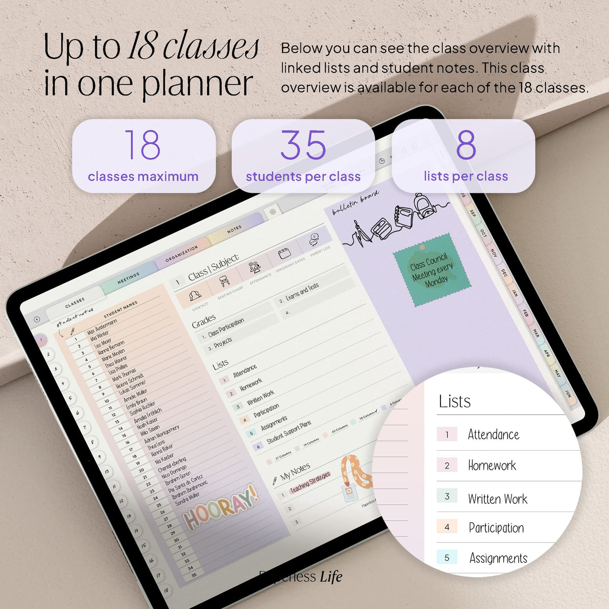 Digital Teacher Planner 2026 2027