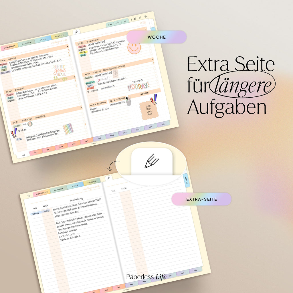 Digital homework book 2025/26