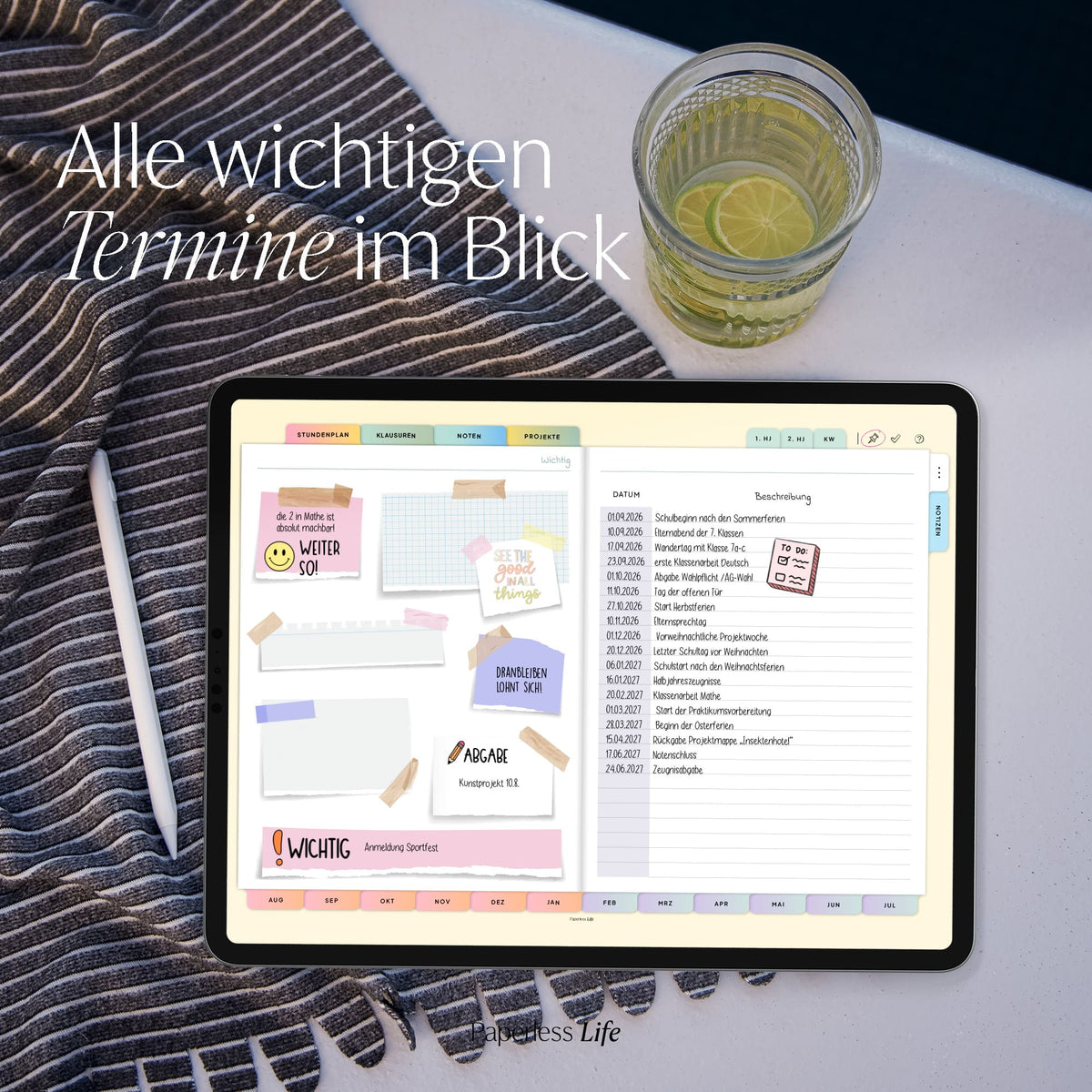 Digital homework book 2025/26